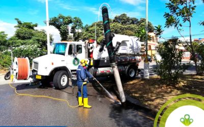 EMPAS realizó limpieza y mantenimiento en Ciudad Venecia de Bucaramanga