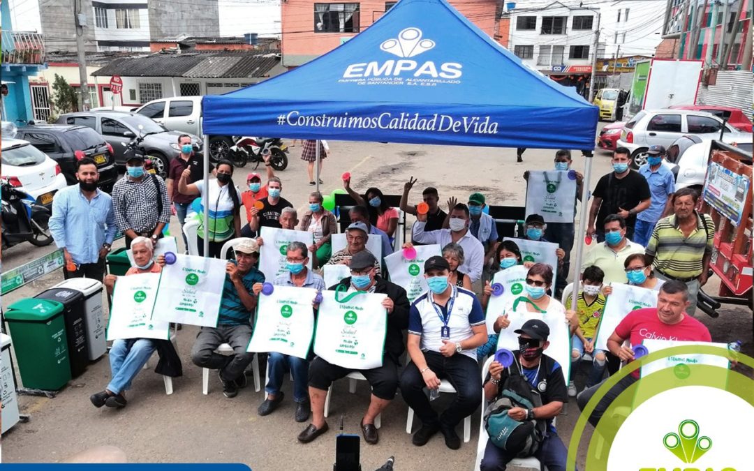 EMPAS Comunitario y Participativo compartió una jornada más con los habitantes de Floridablanca
