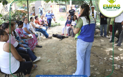 EMPAS socializó proceso de individualización del servicio de alcantarillado en el barrio El Laguito de Girón